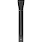 Ekena Millwork Stockport Steel Bracket, Hammered Silver 2"W x 14"D x 14"H BKTM02X14X14STHSV - alternate 3
